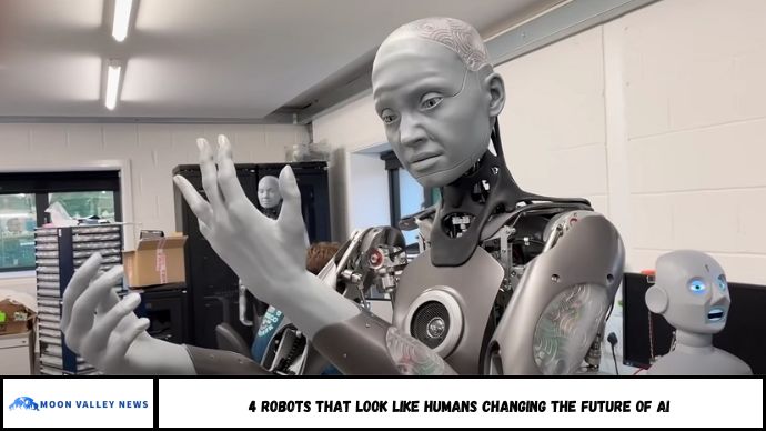 4 Robots That Look Like Humans Changing the Future of AI