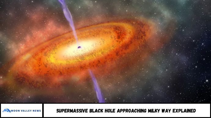 Supermassive Black Hole Approaching Milky Way Explained
