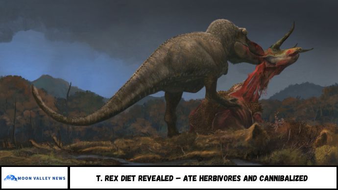 T. Rex Diet Revealed – Ate Herbivores and Cannibalized